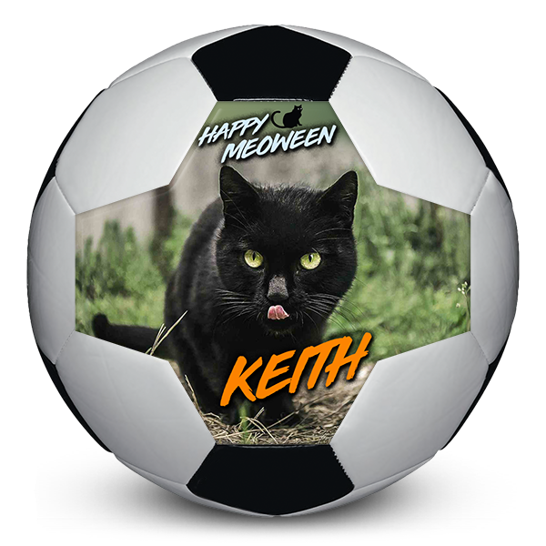 Personalised halloween gift for soccer ball coach gifts