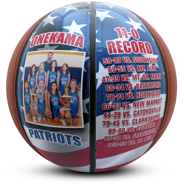 Best photo sports personalized basketball add your photos to make your gift ideas