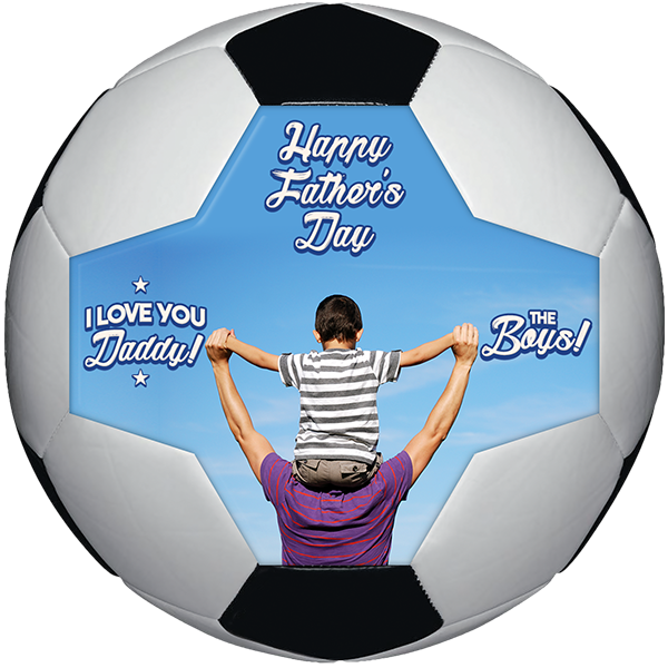 Custom picture perfect soccerball team gifts