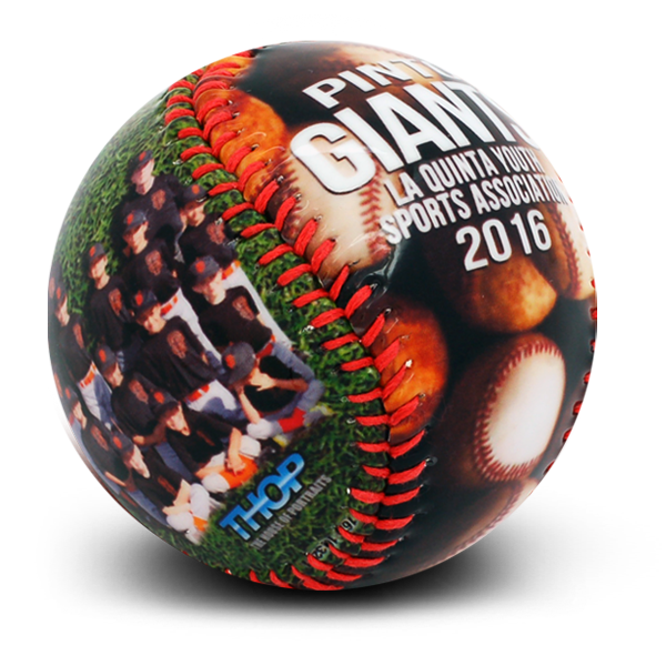 Personalized best picture baseball for team players
