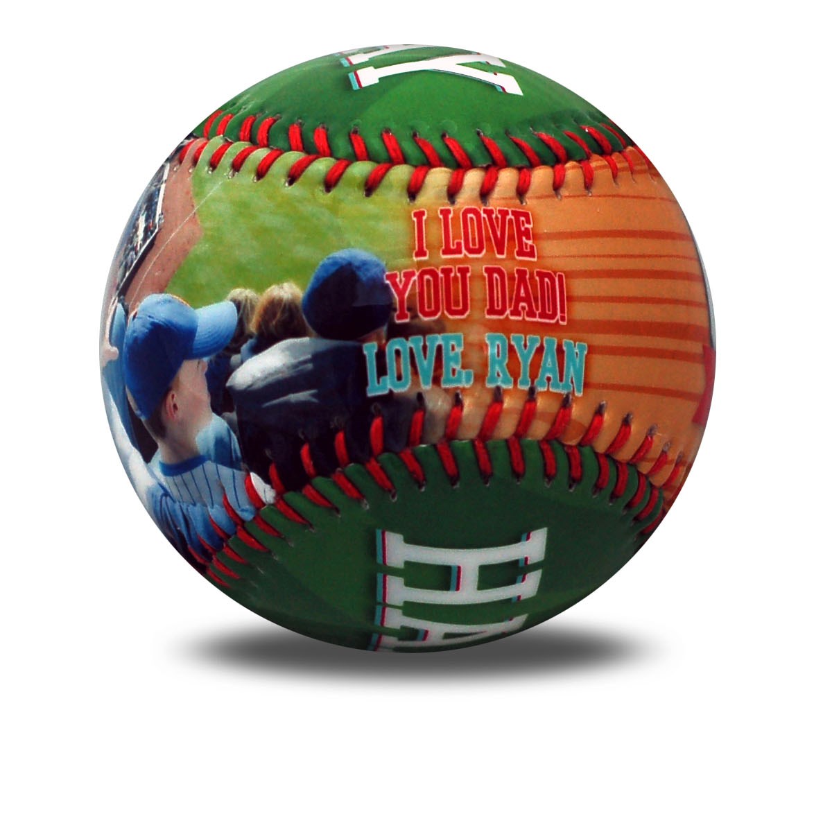 Best photo sports personalised baseball perfect father's day gift