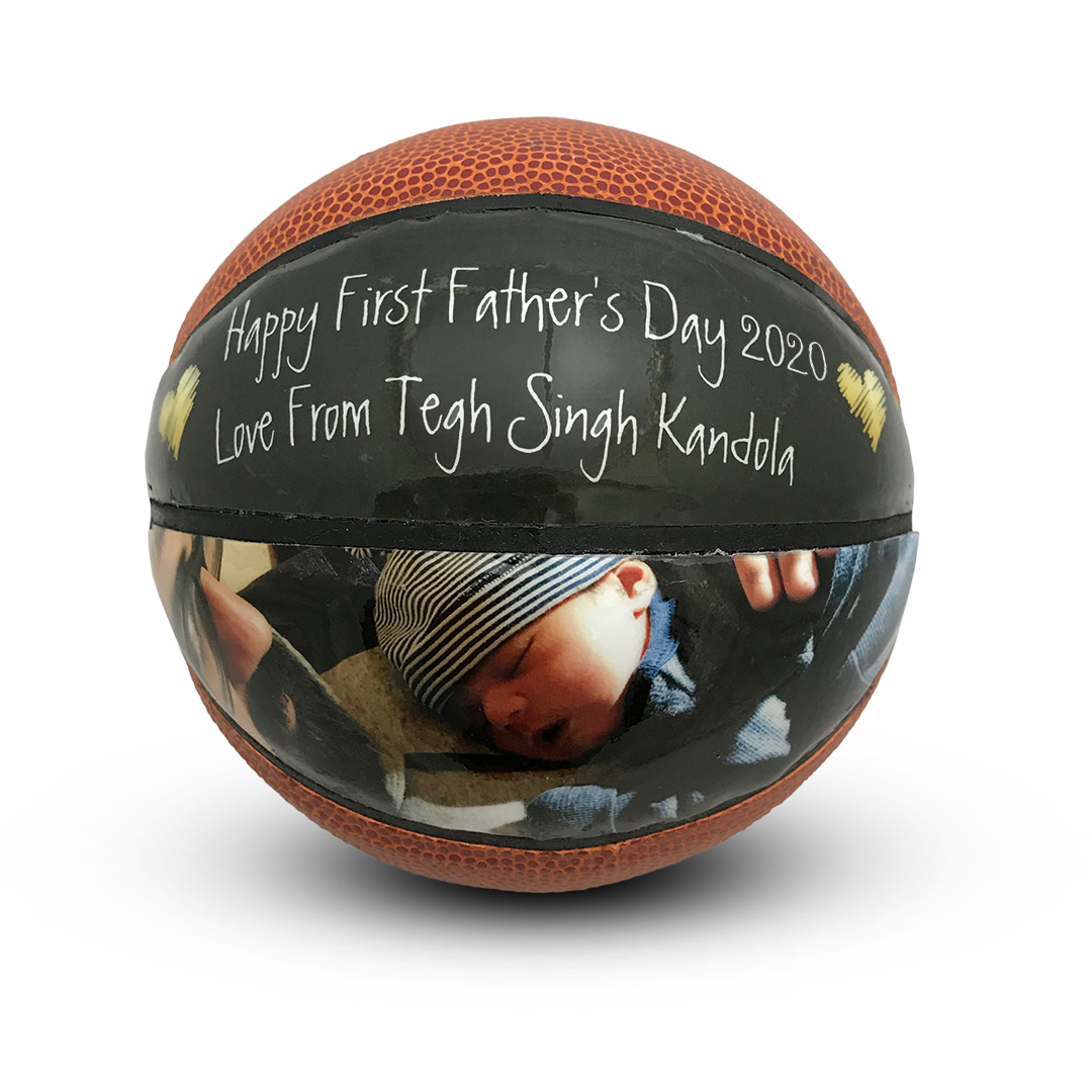 Picture fathers day gift basketball