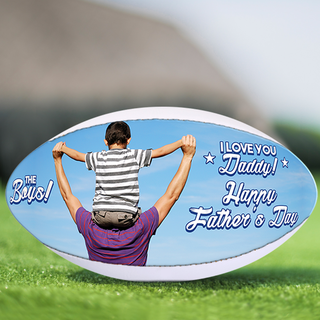 Picture Fathers day Gift Rugby
