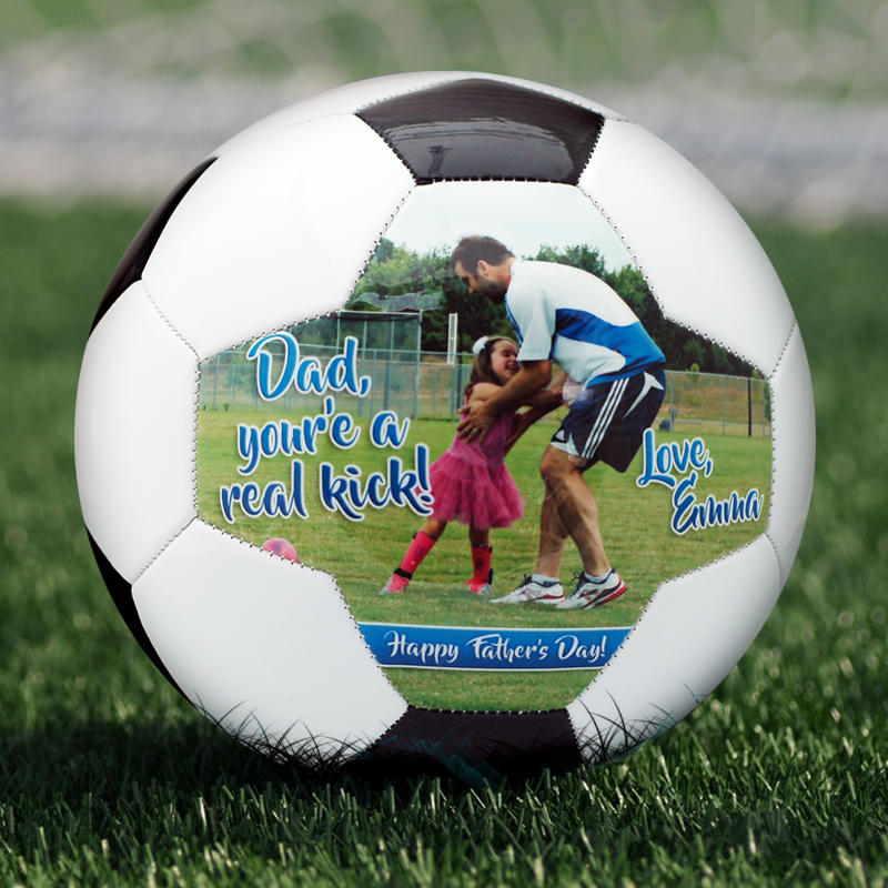 Picture fathers day gift soccer