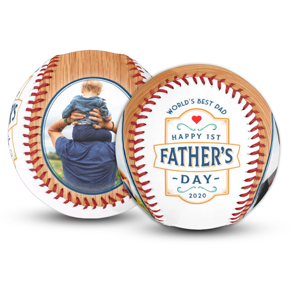 Picture fathers day gift softball