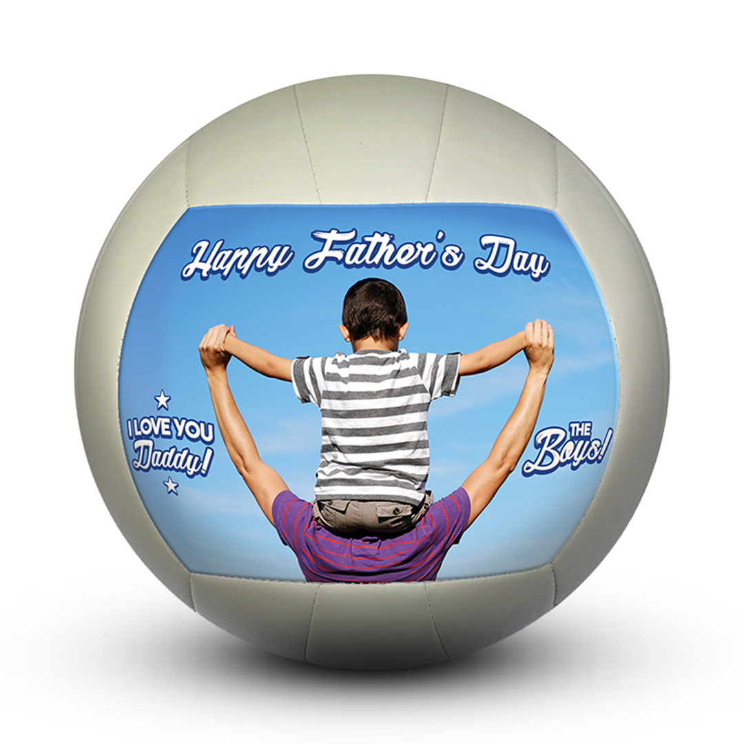 Picture fathers day gift volleyball