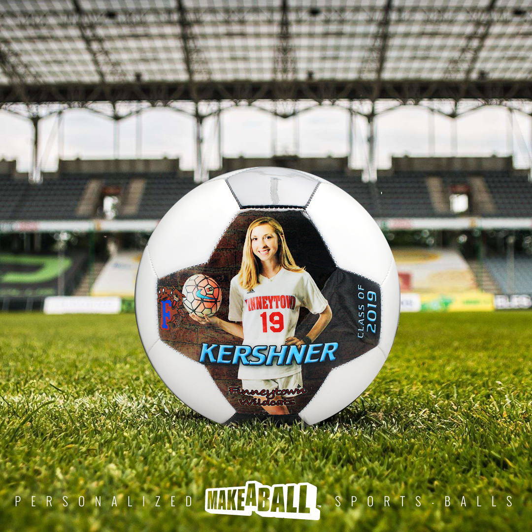 Personalized best picture senior night soccer gift