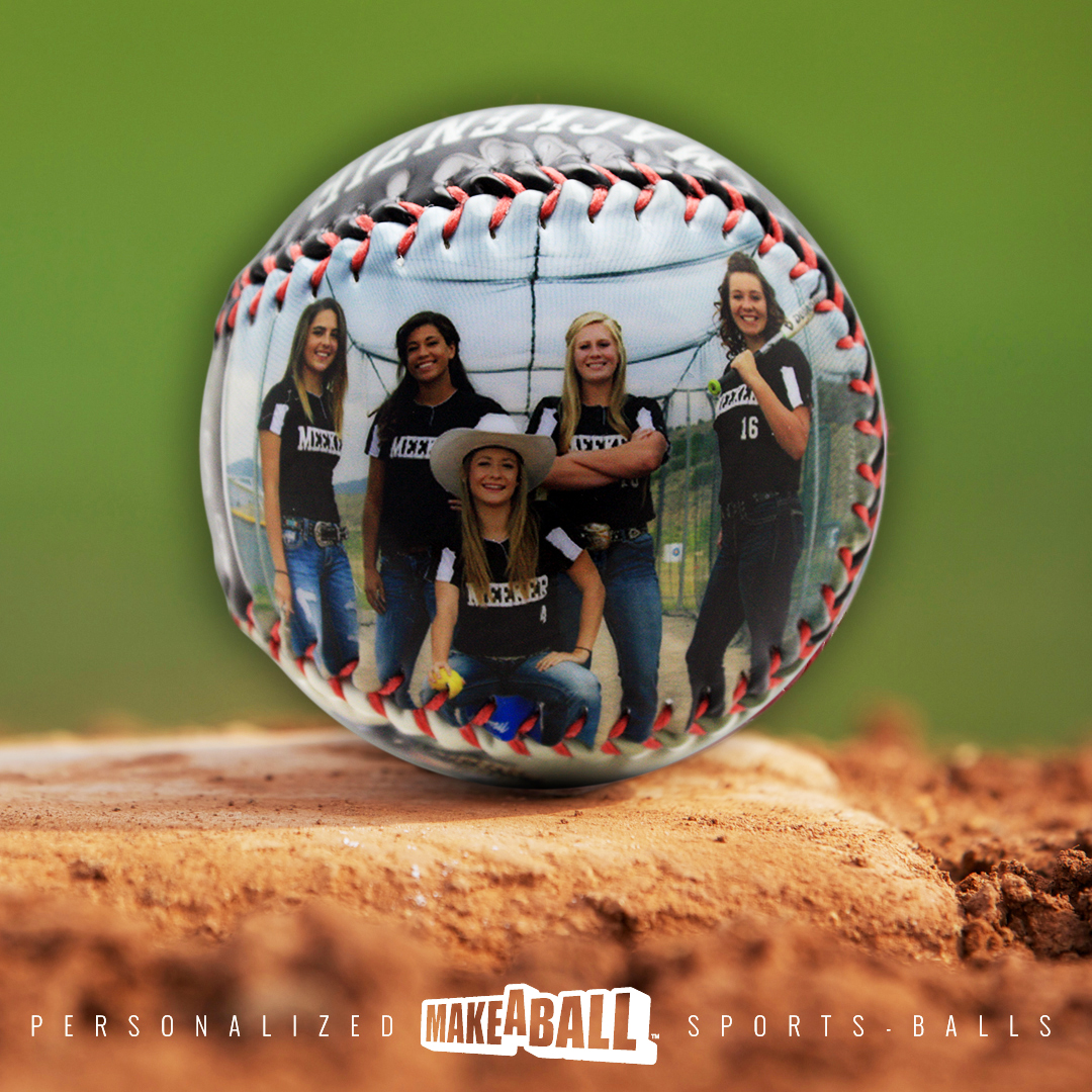 Make-A-Ball | Custom Senior Night Softball Gift