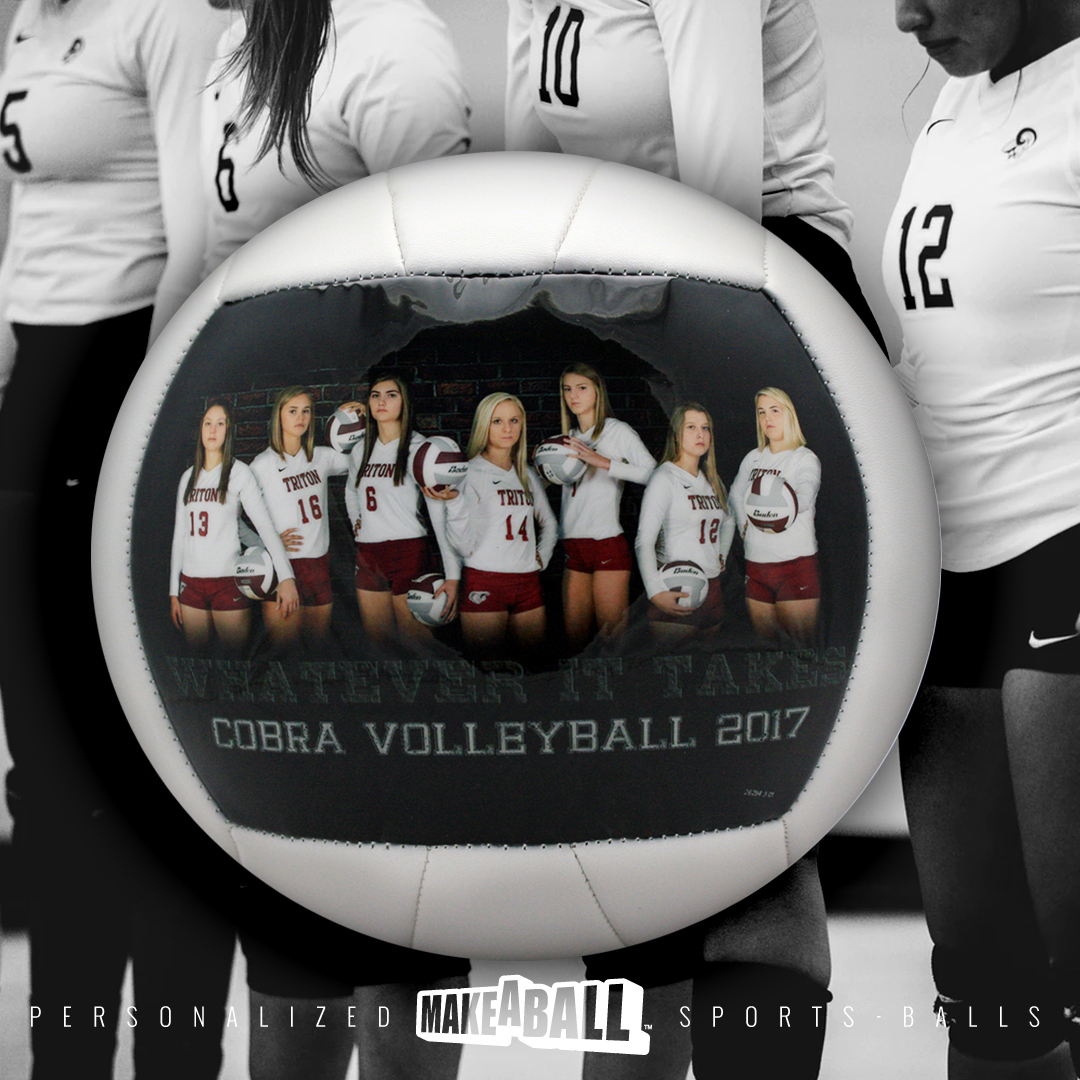 Personalized best picture volleyball senior night gift