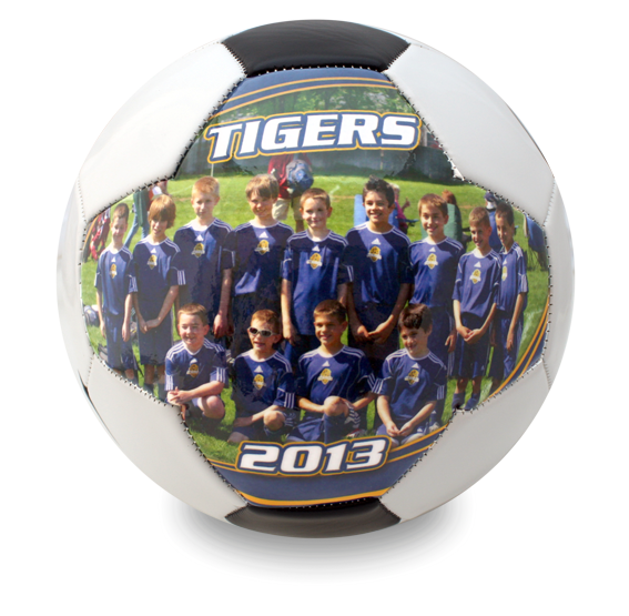 Personalized soccer ball for fathers day