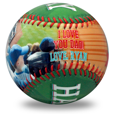 Best custom personalised fathers day gifts for baseball dads