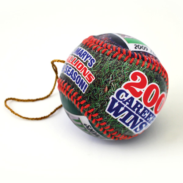 Best holiday gift ideas for  high school baseball ornament