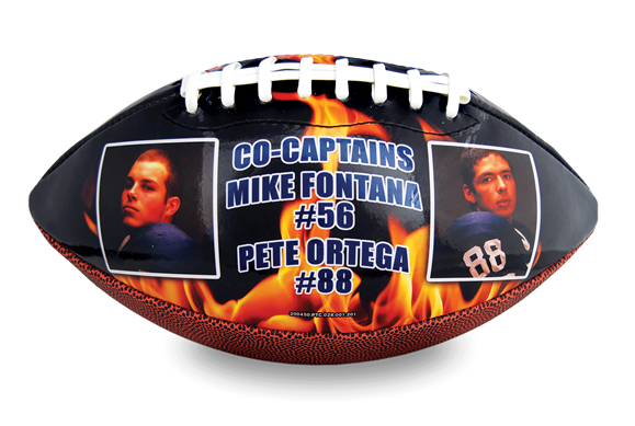 Personalized best picture perfect medium football gifts