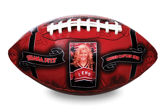 Best photo sports personalized football for mothers day