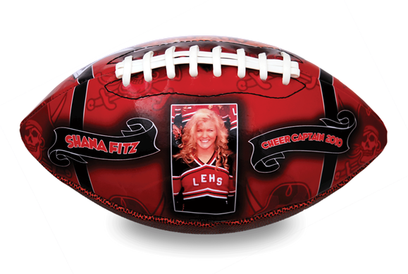 Personalize football holiday gifts