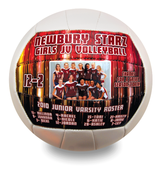 Best photo sports holiday personalized volleyball great gifts